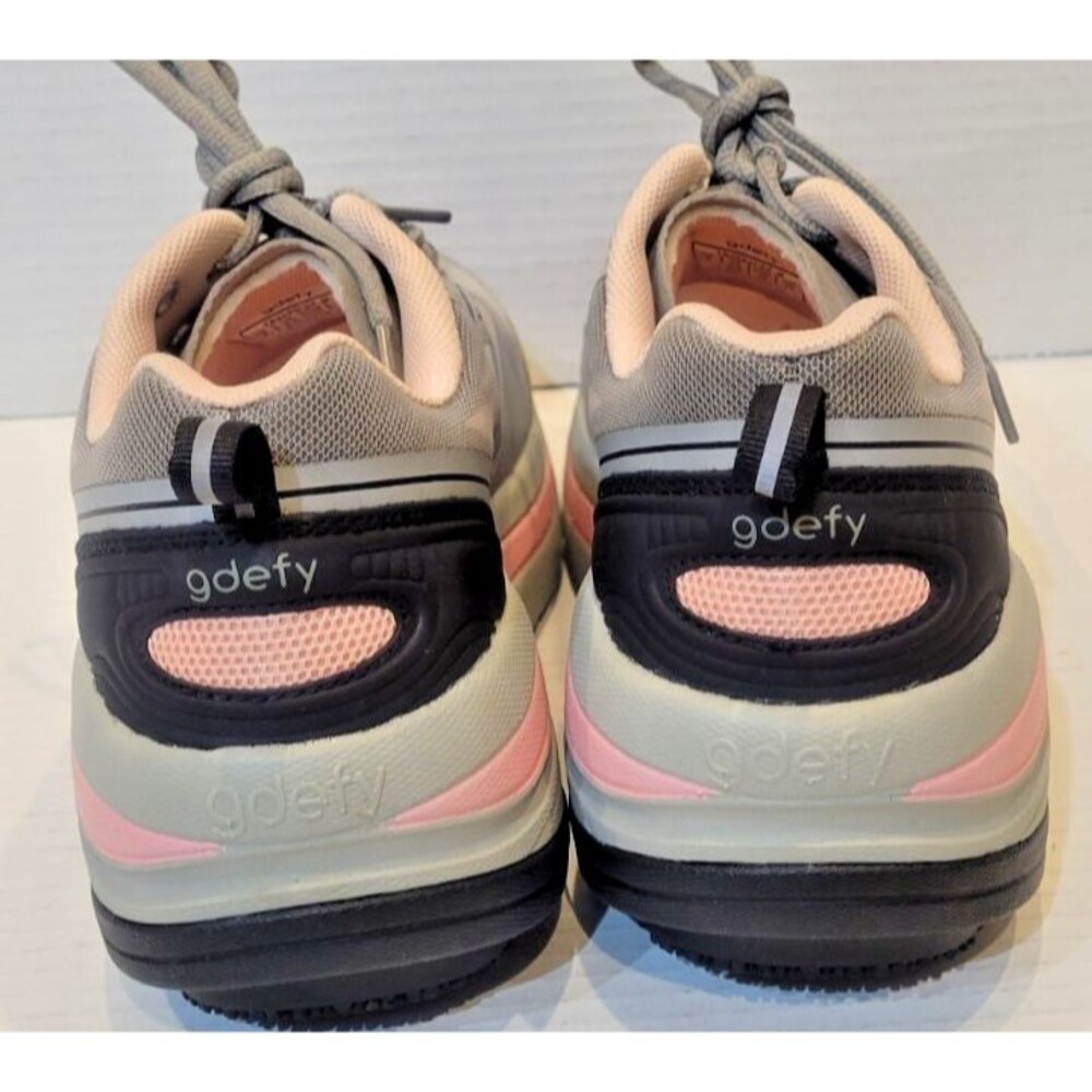 GRAVITY DEFYER G-Defy Ion Athletic Shoes Womens SZ 8 Grey Pink Sneaker Orthotics - Picture 6 of 7